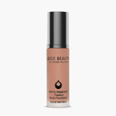 Juice Beauty Phyto-Pigments Flawless Serum Foundation bottle close-up showing vegan, long-lasting coverage