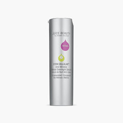 Juice Beauty Stem Cellular Anti-Wrinkle Serum bottle shown for nightly anti-aging care.
