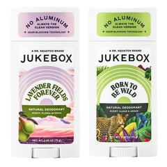 JUKEBOX Lavender Fields Forever pack shot showing a floral scent for all-day freshness.