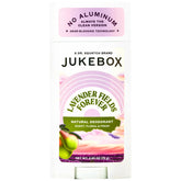 JUKEBOX Lavender Fields Forever deodorant bottle with sleek design for daily freshness