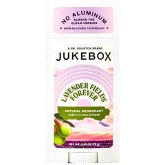 JUKEBOX Lavender Fields Forever deodorant bottle with sleek design for daily freshness