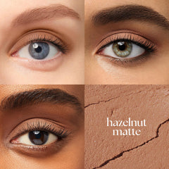 Julep Eyeshadow 101 hazelnut matte with built-in smudger for quick blend.