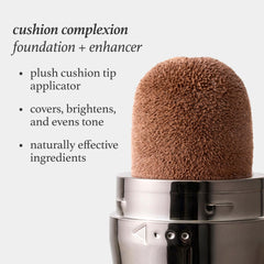 Julep Cushion Complexion Foundation creamy texture swatch reveals smooth, even finish.