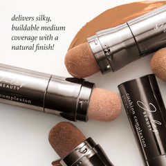 Julep Cushion Complexion Foundation soft glow finish brightens complexion naturally.
