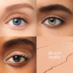 Julep Eyeshadow 101 Desert Matte blend-swirl for quick, precise definition