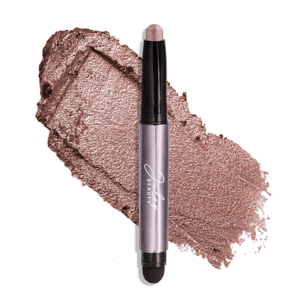 Julep Eyeshadow 101 Mink Mauve Shimmer shows smooth glide and buildable color for day-to-night looks.