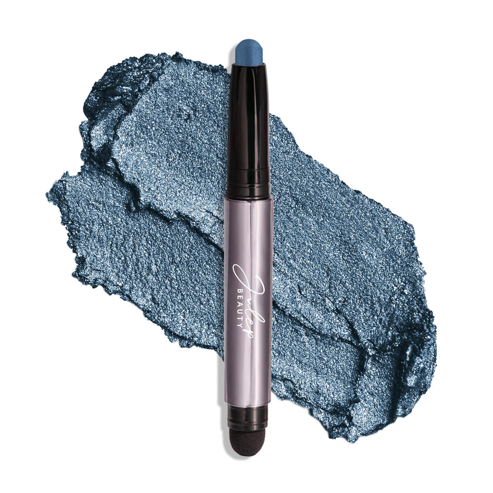 Julep Eyeshadow 101 Sapphire Shimmer compact for easy daily glamour.