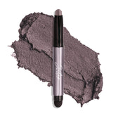 Julep Eyeshadow 101 Smoky Amethyst Shimmer on lids for long-lasting color.