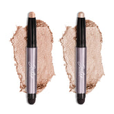 Julep Eyeshadow 101 Champagne swatch on creme-to-powder stick, long-lasting shimmer.
