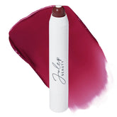 Julep It's Balm Tint Black Cherry swatch showing rich burgundy color for evening looks