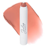 Julep It's Balm Tint Velvet Nude swatches show buildable color and creamy texture.