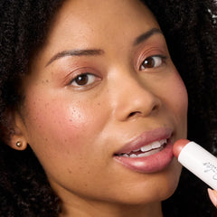 Julep Skip The Brush Blush Stick blends with fingertips for seamless shade.