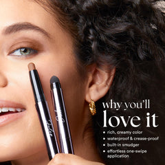 Julep Vitamin C & E-infused shadow cares for delicate lids.