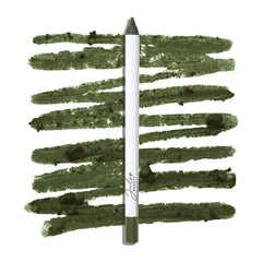 Julep When Pencil Met Gel camo green matte close-up swatch highlighting rich color and finish