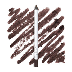 Julep When Pencil Met Gel Chocolate Brown Shimmer cap, easy sharpenable design for precise, long-lasting lines.