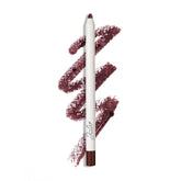 Julep With a Trace retractable lip liner Black Cherry cap closeup showing precise definition
