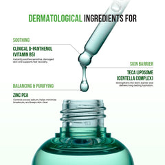 JUMISO D-Panthenol Barrier Serum clear texture ideal for oily skin.