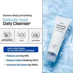 JUMISO Foaming Cleanser close-up showing rich cleansing foam.