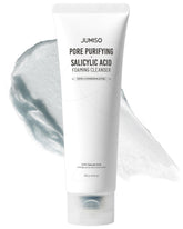 JUMISO Pore-Purifying Salicylic Acid Foaming Cleanser bottle for clearer pores.