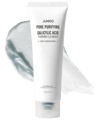 JUMISO Pore-Purifying Salicylic Acid Foaming Cleanser bottle for clearer pores.