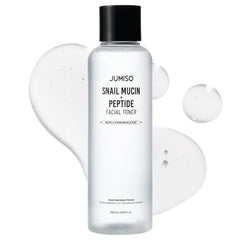 JUMISO Snail Mucin Toner bottle close-up highlighting hydration