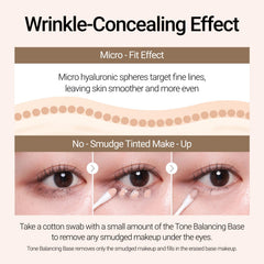 Jung Saem Mool Skin Setting Tone Balancing Base front view bottle, premium packaging for easy daily use.
