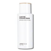 Juno & Co cleansing-powder-dispense shows neat powder handling for daily cleansing