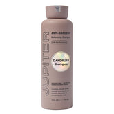 Jupiter Anti Dandruff Shampoo bottle highlights color-safe vegan formula for scalp care