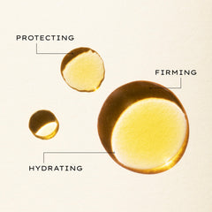 Jurlique Purely Age-Defying Firming Face Oil dropper releasing a silky, nourishing formula