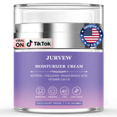 JURVEW face moisturizer with hyaluronic acid delivers deep hydration.