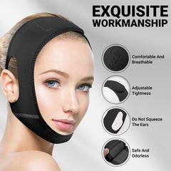 Juskaa 3D face design fit demonstrates snug, comfortable support.