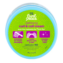 Curl Peace cream in hand for easy application on kids' hair