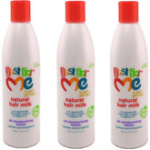 Just For Me Hair Milk Oil Moisturizing Lotion 3-pack outer box, value and packaging