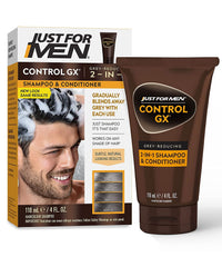 Just for Men Control GX grey-reducing two-in-one shampoo conditioner box 3-pack