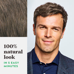 Just For Men Shampoo-In Color color base ready for fast five-minute use.