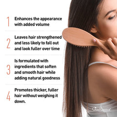 Just Nutritive – cheveux brillants et volumineux après utilisation