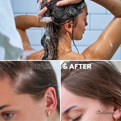 Just Nutritive Hair Loss Shampoo lather foams gently, delivering a refreshing cleansing experience.