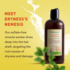 Just Nutritive shampoo with rice and jojoba proteins strengthens dry hair