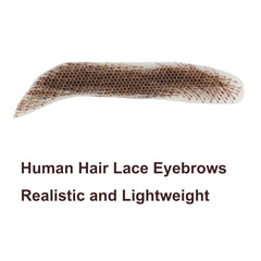 Justin Happy double-sided tape pack for secure brow attachment.