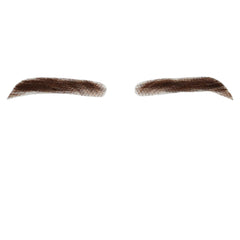 Justin Happy false eyebrow with brown lace-mesh for a natural look.