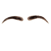 Justin Happy lace eyebrows handmade black brown for natural daily wear