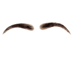 Justin Happy lace eyebrows handmade black brown for natural daily wear