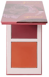 Juvia's Place Blushed Duo Blush two-tone palette offers versatile, buildable color.