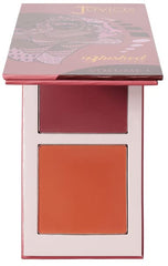 Juvia's Place Blushed Duo Blush two-tone palette offers versatile, buildable color.