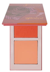 Juvia's Place Blushed Duo Volume 6 rose blush pan for a natural buildable flush.
