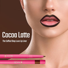 Matte texture appearance on lips for full-coverage look