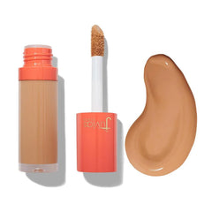 Juvia's Place I Am Magic Concealer J15 Tan bottle with shade card for reference.