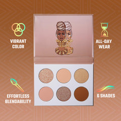 Juvia's Place The Nudes matte shades provide smooth transitions for crease work.