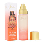 Juvia's Place Ready, Set, Sealed bottle releases a micro-fine mist for long-lasting makeup.