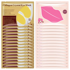 JUYANGYAN eye mask set refreshes tired eyes and brightens under-eye skin.